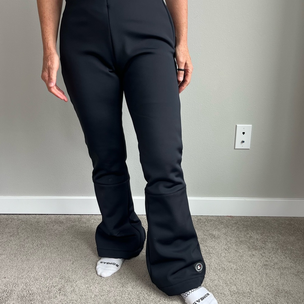 Women's ski pants Killtec, Black Flared Pants